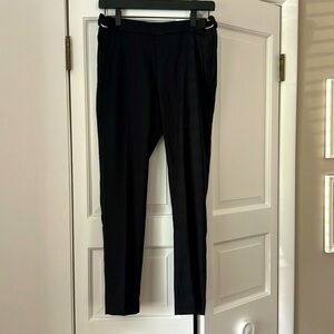 ✨H&M Linen-Blend Dress Pants • Size 4 • Black Trousers • Work /Business Casual✨